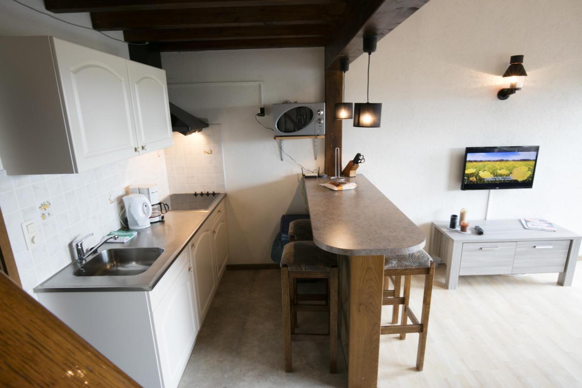 Appartement Am Hohenbusch 부르그로랜드 객실 사진